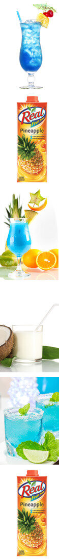 Blue Hawaiian Mocktail Recipe